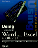 Using Microsoft Office 97: Special Edition: Word and Excel Editions - Person, Ron, and Bott, Ed