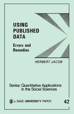Using Published Data: Errors and Remedies - Jacob, Herbert