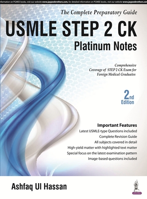USMLE Platinum Notes Step 2 CK - Hassan, Ashfaq UI