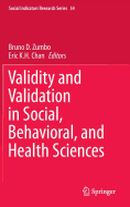 Validity and Validation in Social, Behavioral, and Health Sciences