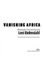 Vanishing Africa
