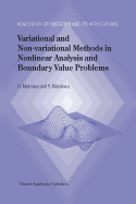 Variational and Non-variational Methods in Nonlinear Analysis and Boundary Value Problems