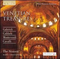 Venetian Treasures - Caroline Trevor (alto); Gillian Fisher (soprano); Ian Partridge (tenor); Michael George (bass); The Sixteen;...