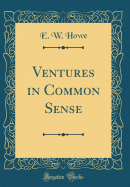 Ventures in Common Sense (Classic Reprint)