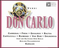 Verdi: Don Carlo - Agnes Baltsa (vocals); Barbara Hendricks (vocals); Carlo Meletti (vocals); Edita Gruberov� (vocals); Horst Nitsche (vocals); Jos� Carreras (vocals); Jos� van Dam (vocals); Mirella Freni (vocals); Nicolai Ghiaurov (vocals); Piero Cappuccilli (vocals)