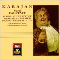 Verdi: Falstaff - Anna Moffo (soprano); Elisabeth Schwarzkopf (soprano); Fedora Barbieri (mezzo-soprano); Luigi Alva (vocals); Nan Merriman (vocals); Nicola Zaccaria (bass); Renato Ercolani (tenor); Rolando Panerai (vocals); Tito Gobbi (baritone); Tomaso Spataro (tenor)