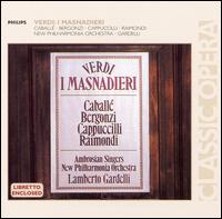 Verdi: I Masnadieri - Carlo Bergonzi (tenor); Montserrat Caball� (soprano); Norman Jones (cello); Piero Cappuccilli (baritone);...