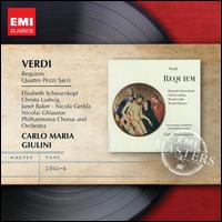 Verdi: Requiem; Quattro Pezzi Sacri - Christa Ludwig (mezzo-soprano); Elisabeth Schwarzkopf (soprano); Janet Baker (mezzo-soprano); Nicolai Gedda (tenor);...