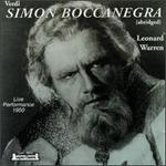 Verdi: Simon Boccanegra (abridged)