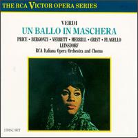 Verdi: Un Ballo in Maschera - Carlo Bergonzi (tenor); Ezio Flagello (bass); Fernando Jacopucci (tenor); Ferruccio Mazzoli (bass); Leontyne Price (soprano);...