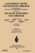 Verhandlungen Der Deutschen Gesellschaft Fur Chirurgie