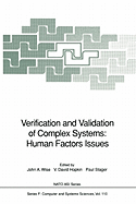 Verification and Validation of Complex Systems: Human Factors Issues