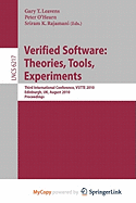 Verified Software: Theories, Tools, Experiments