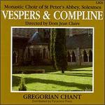 Vespers & Compline