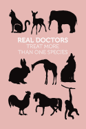 Veterinarian Journal Pink Lined Notebook Gift For Student