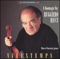 Vieuxtemps: A homage by Ruggiero Ricci - Marco Vincenzi (piano); Ruggiero Ricci (violin)