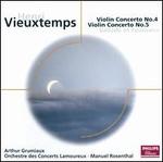 Vieuxtemps: Violin Concertos Nos. 4 & 5; Etc.