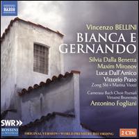 Vincenzo Bellini: Bianca e Gernando - Gheorghe Vlad (tenor); Luca Dall'Amico (bass); Mar Campo (mezzo-soprano); Marina Viotti (mezzo-soprano);...