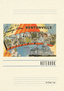 Vintage Lined Notebook Greetings from Bentonville