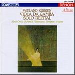 Viola da Gamba Solo Recital