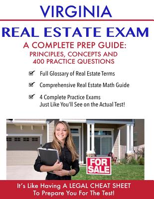 Virginia Real Estate Exam A Complete Prep Guide: Principles, Concepts And 400 Practice Questions - Real Estate Continuing Education
