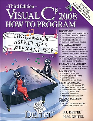 Visual C# 2008 How to Program - Deitel, P J, and Deitel, H M