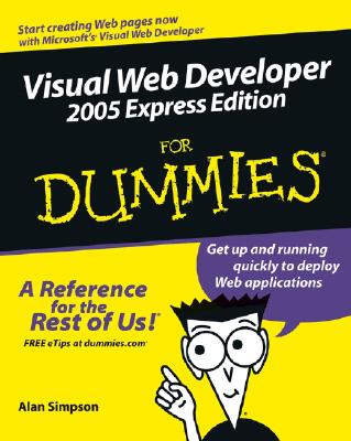 Visual Web Developer for Dummies - Simpson, Alan
