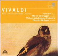 Vivaldi: Flute Concetos; Recorder Concertos - Dennis L. Godburn (bassoon); Janet See (flute); Marion Verbruggen (recorder); Nicholas McGegan (harpsichord);...