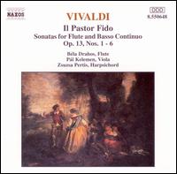 Vivaldi: Il Pastor Fido - B�la Drahos (flute); Pal Kelemen (viola); Zsuzsa Pertis (harpsichord)