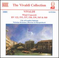 Vivaldi: Wind Concerti - Christopher Hooker (oboe); Crispian Steele-Perkins (trumpet); David Rix (clarinet); Duke Dobing (flute);...