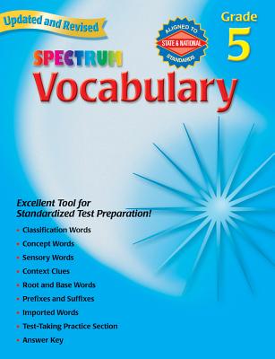 Vocabulary, Grade 5 - Spectrum