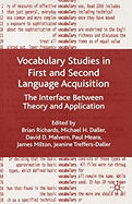 Vocabulary Studies in First and Second Language Acquisition: The Interface Between Theory and Application