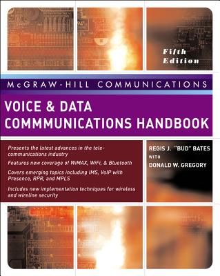 Voice & Data Communications Handbook - Bates, Regis J, and Gregory, Donald W