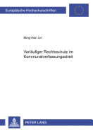 Vorlaeufiger Rechtsschutz im Kommunalverfassungsstreit
