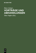 Vortr?ge und Abhandlungen