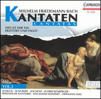 W.F. Bach: Kantaten, Vol. 2 - Barbara Schlick (soprano); Claudia Schubert (alto); Stephan Schreckenberger (bass); Wilfried Jochens (tenor);...