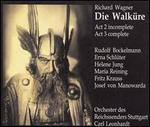 Wagner: Die Walk�re Act 2 incomplete, Act 3 complete