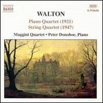 Walton: Piano Quartet; String Quartet