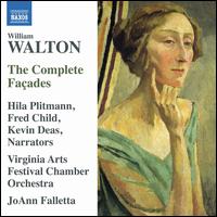 Walton: The Complete Fa�ades - Fred Child; Hila Plitmann; Kevin Deas; Virginia Arts Festival Chamber Players; JoAnn Falletta (conductor)