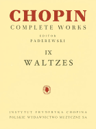 Waltzes: Chopin Complete Works Vol. IX