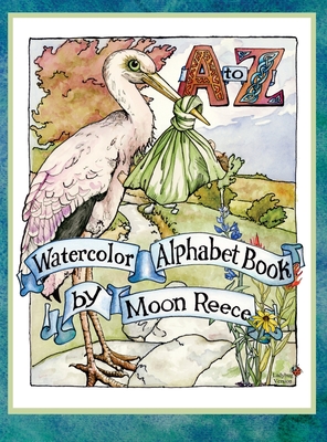 Watercolor Alphabet Book: Ladybug Version - Reece, Moon
