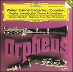 Weber: Clarinet Concertos