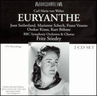 Weber: Euryanthe - Frans Vroons (vocals); Joan Sutherland (vocals); Kurt B�hme (vocals); Marianne Schech (vocals); Otakar Kraus (vocals);...