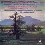 Weber: Symphonies Nos. 1 & 2; Beethoven: Overtures