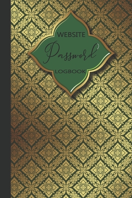 Website Password Logbook: Internet Password Logbook Large Print With Tabs - Thai Pattern Background Cover - Pray, Norman M