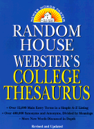 Webster's College Thesaurus - RANDOM HOUSE