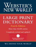 Webster's New World Large Print Dictionary