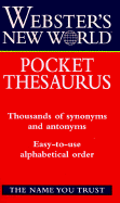 Webster's New World Pocket Thesaurus