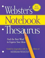 Webster's Notebook Thesaurus