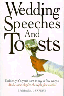 Wedding speeches and toasts.